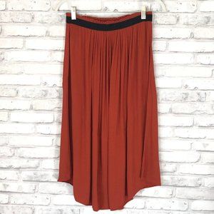 H&M Paperbag Midi Skirt